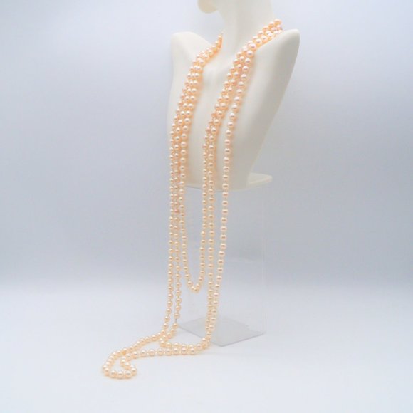 3 Strands of Faux Pearls - Picture 4 of 6